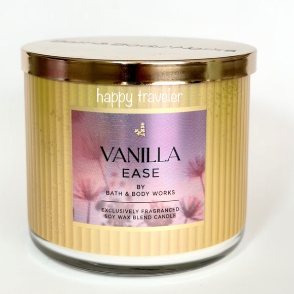 VANILLA EASE 3 Wick Candle - Picture 1 of 3